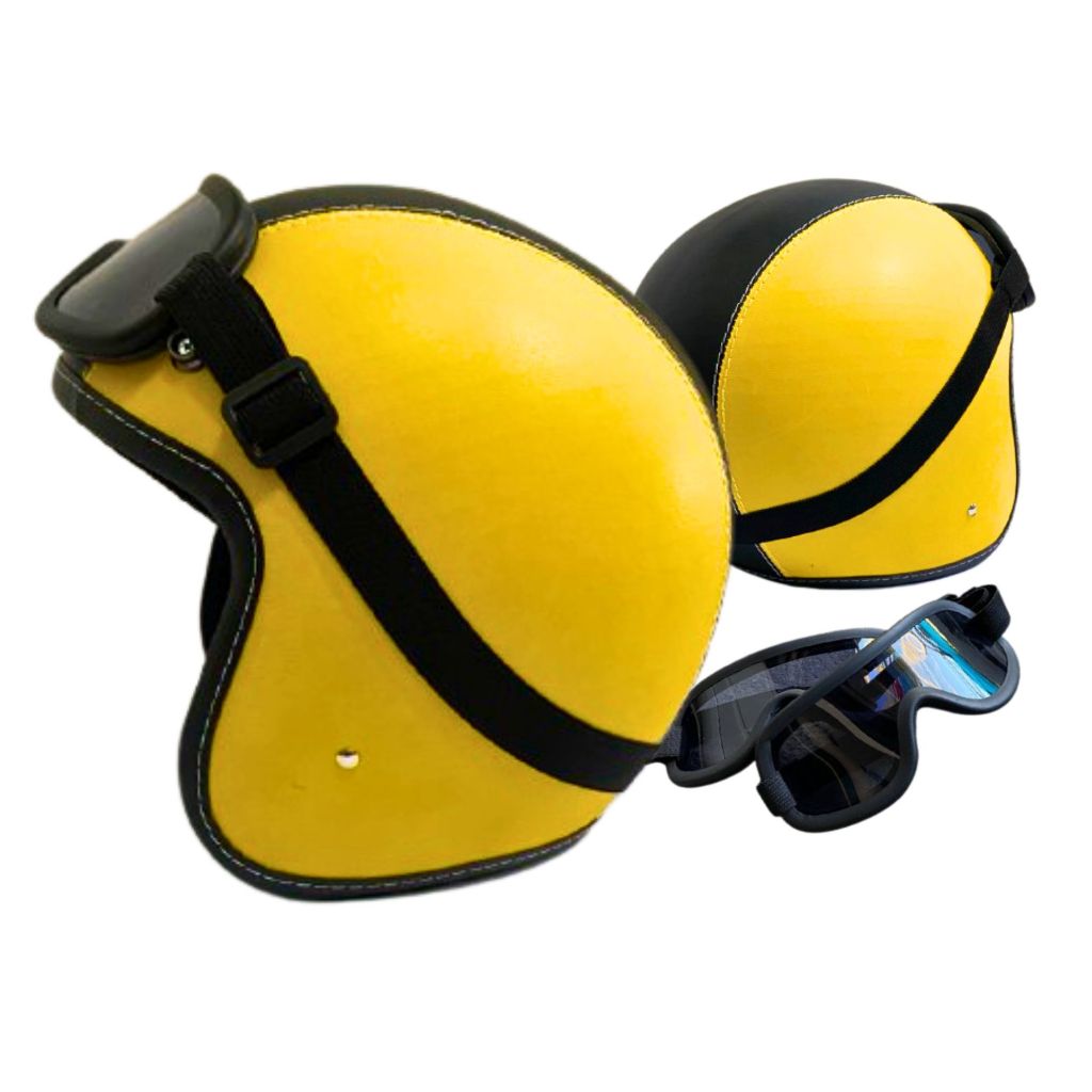 Senter_Ajaib Helm Motor Anak Pororo Helm Anak Bogo Kacamata Sky Usia 2-7 Tahun Helm Motor Anak