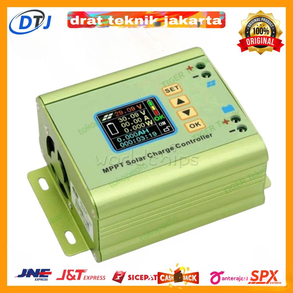 MPPT Solar Charge Controller DC 24V/36V/48V/60V/72V Battery Charger Re
