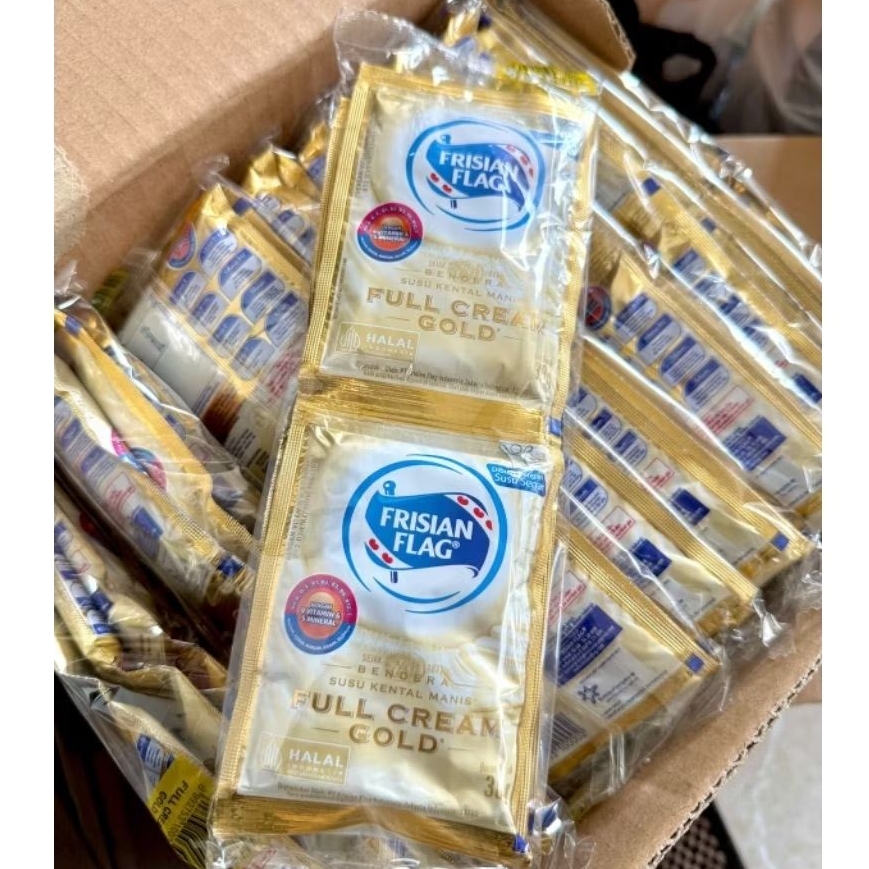 

Susu kental manis frisian flag full cream gold