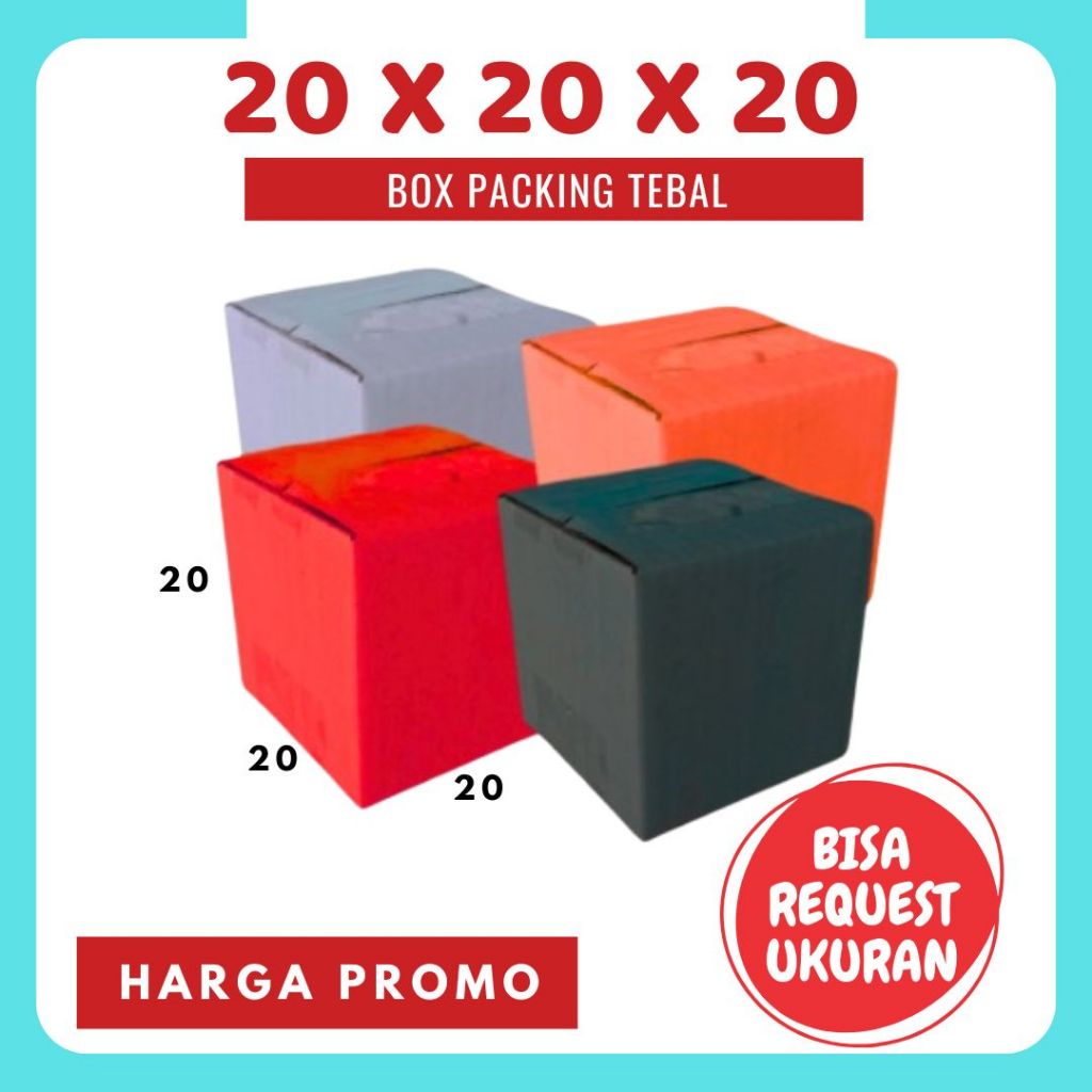 

Box 20x20x20 Kardus Packing A1 Kotak Kemasan Karton Air Minum Botol gelas Jamu Madu Diva Box