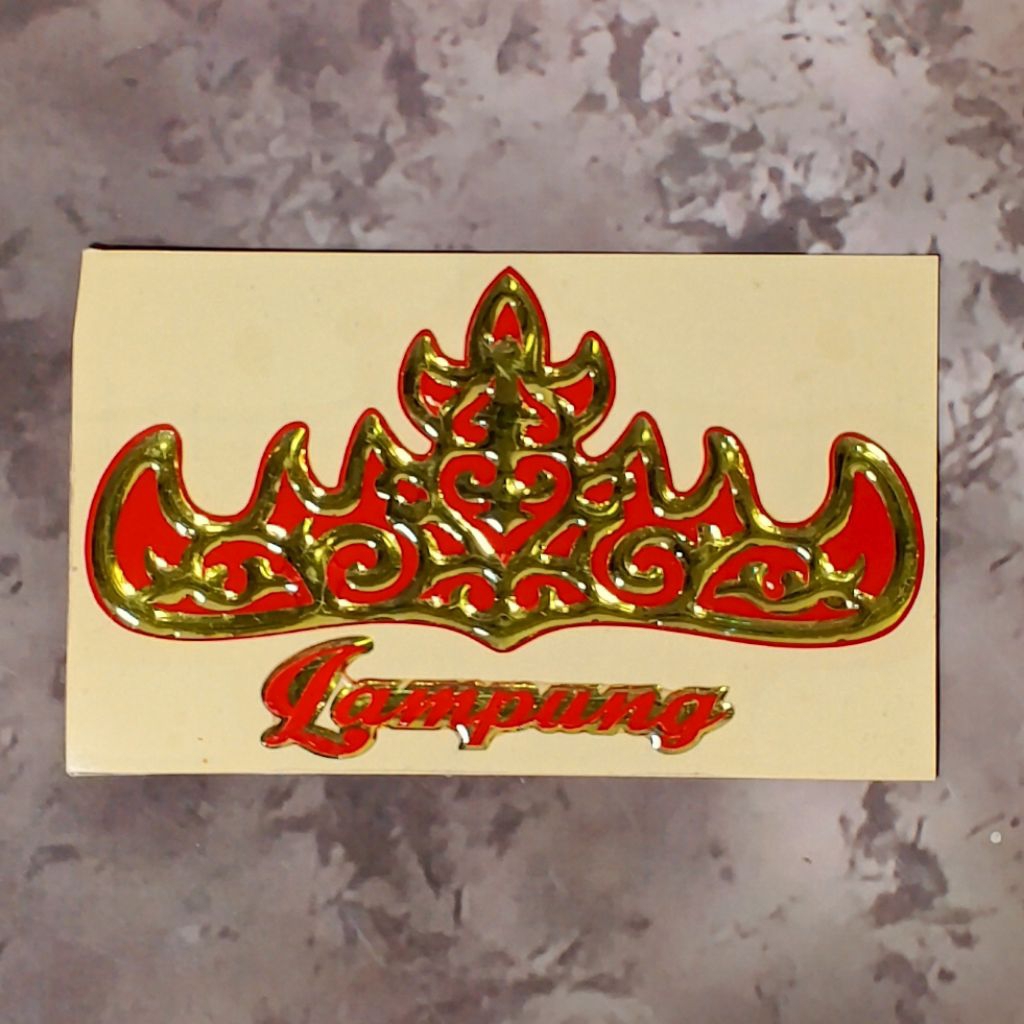 Sticker lampung siger lampung