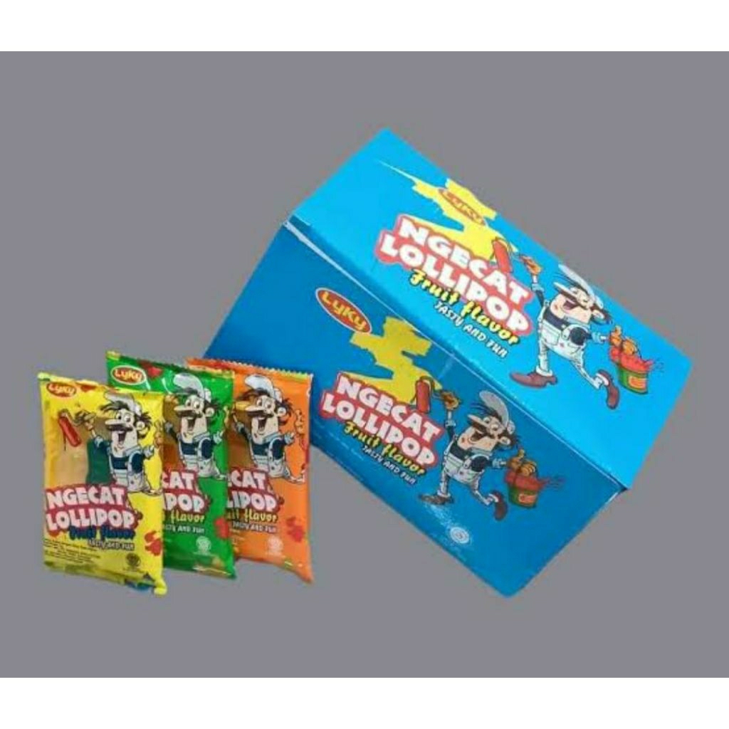 

Permen Ngecat Lollipop Fruit Flavor ( isi 24 pcs /7gr )