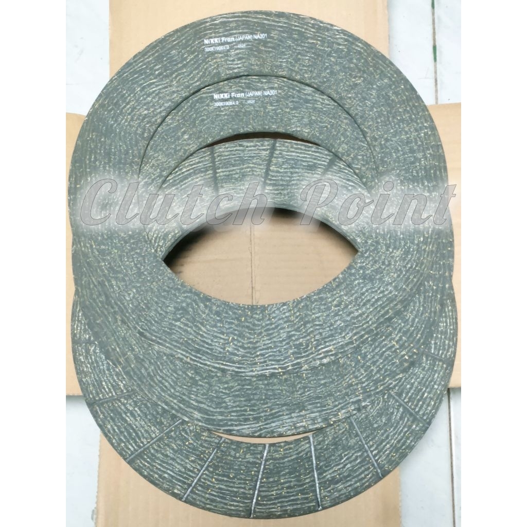 Kampas Kopling 12in Nikki Fron 300x190x4.0mm