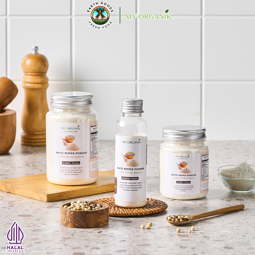 

Bumbu Dapur Lada Bubuk Putih Merica Murni Asli Mpasi Premium Quality Bumbu Dapur 75gr 120gr 220gr