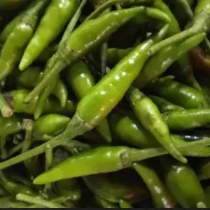 

Cabe rawit hijau 100 gram