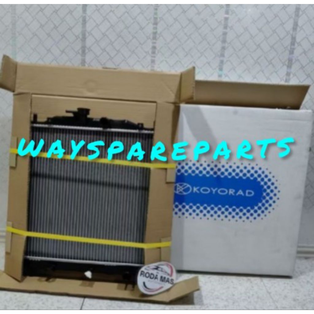 Radiator avanza xenia lama 2004 sampai 2011 1300cc-1000cc manual original merek koyorad