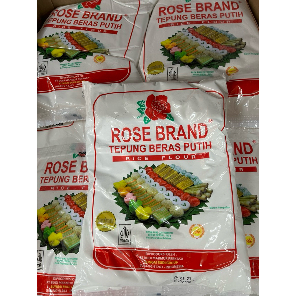 

Tepung Beras Rose Brand 500 Gram