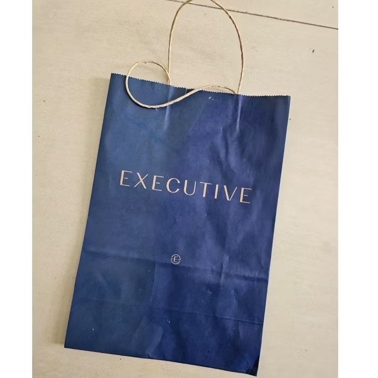 

executive paper bag original goodie bag shopping tas kado hadiah gift