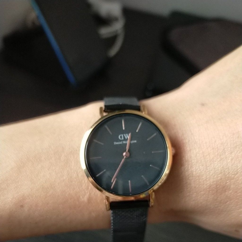 Jam Tangan DW'Tali Rantai Harga Spesial Promo 2 Jarum