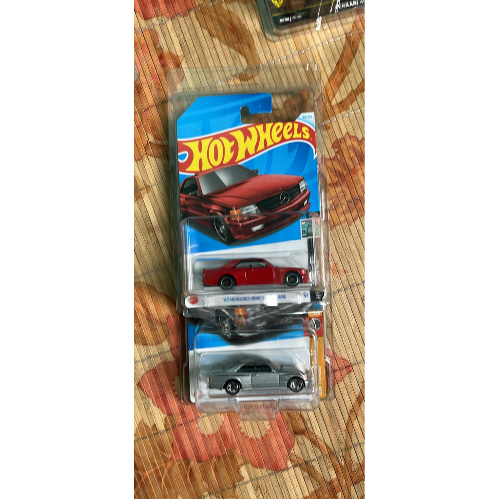 hot wheels mercedes series