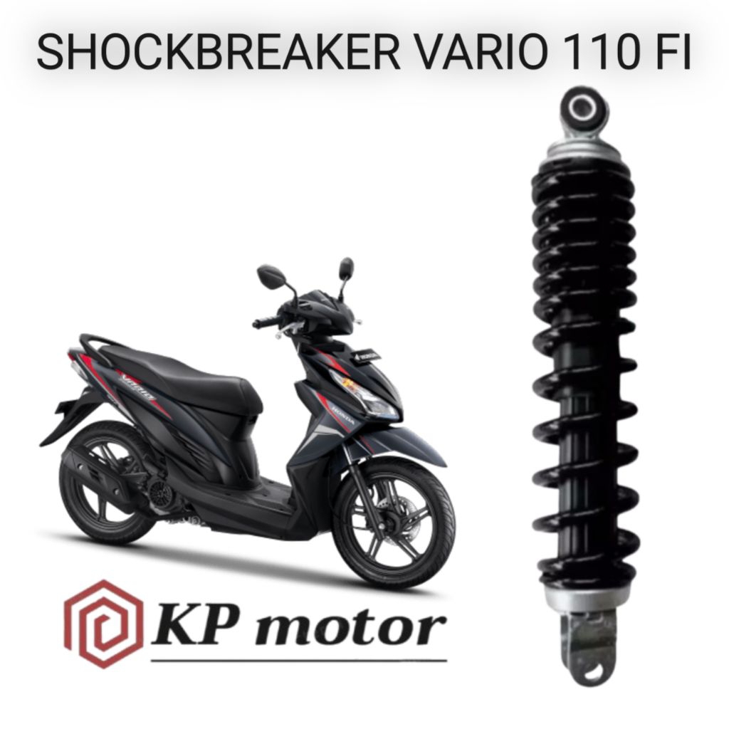 shockbreaker belakang vario 110 fi - shok vario standar- vario 110 fi - sok motor vario 110 fi
