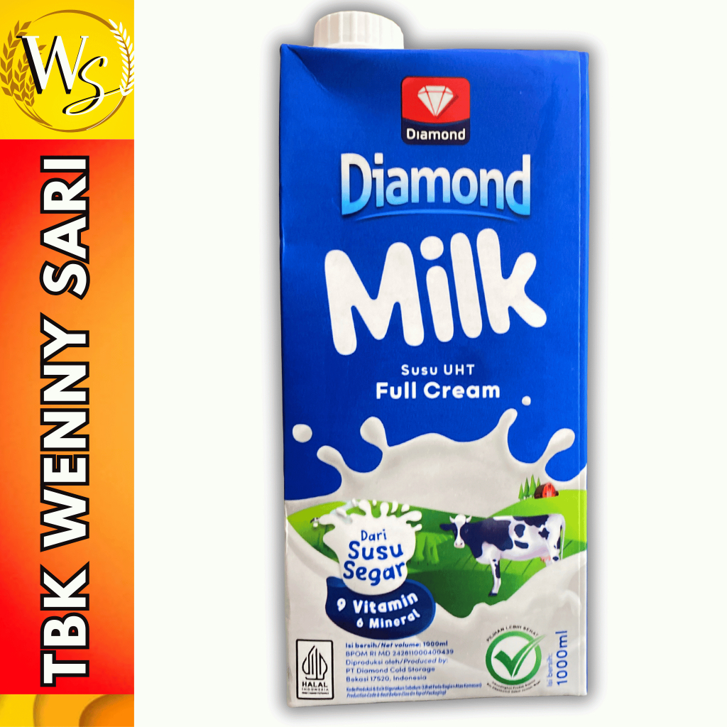 

SUSU UHT DIAMOND FULL CREAM 1000 ML