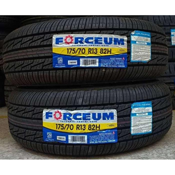 BAN MOBIL TUBLES FORCEUM TRIDEKA WLW UKURAN 175 70 R13