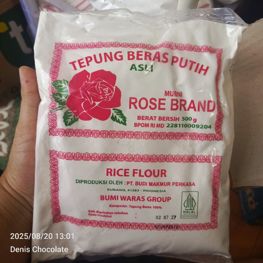 

Tepung Beras Rose Brand 500gr