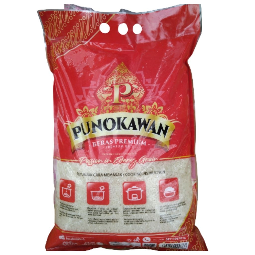 

Beras Punokawan 5Kg