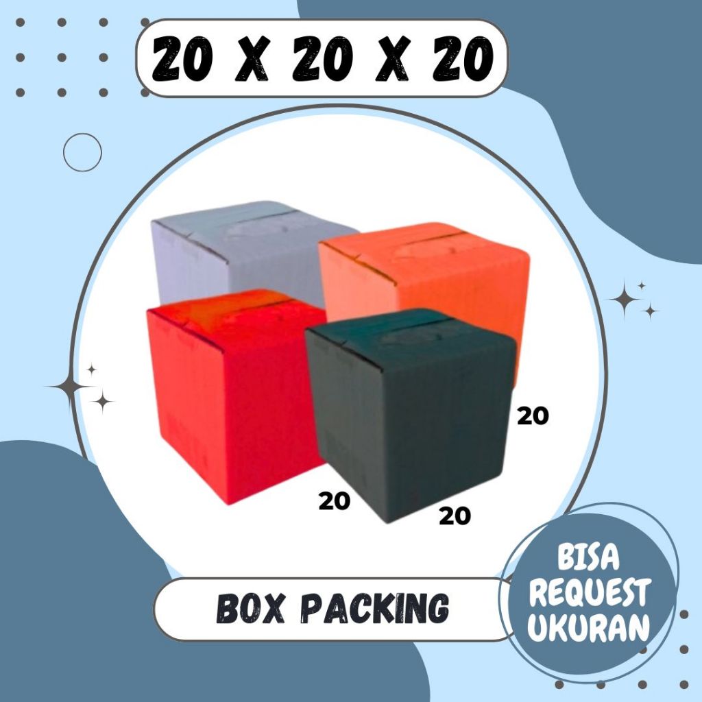 

Kardus 20x20x20 A1 Packing Olshop Box Dus Kotak Kemasan Botol Gelas Madu Minuman Parfum kardus Balap