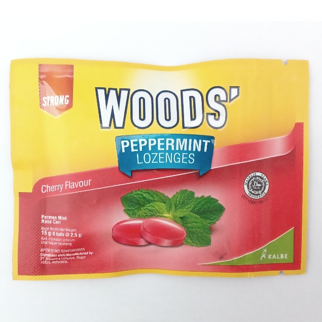 

Woods Lozenges Cherry - Pelega Tenggorokan