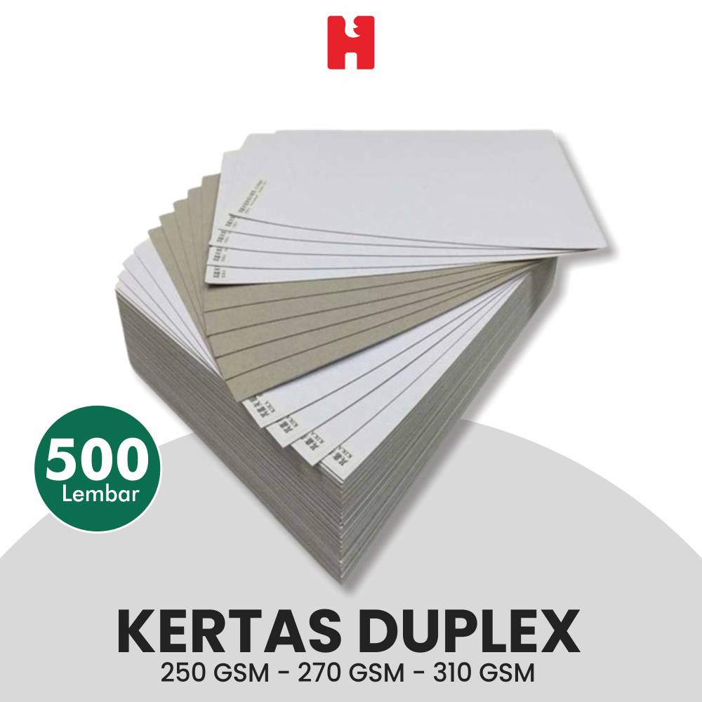 Kertas Duplex 250GSM - 270 GSM - 310 GSM - Isi 500 Lembar