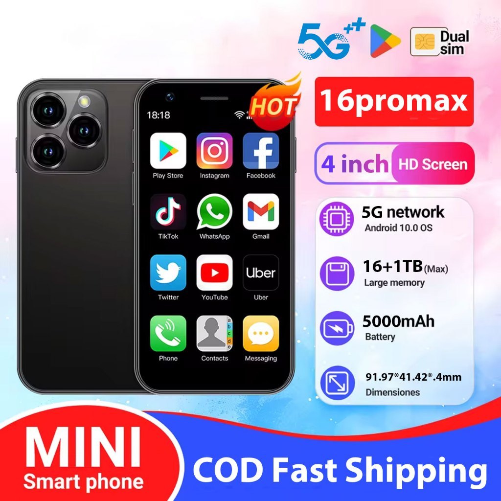 HP Mini 5G Mini16Pro & Mini17Pro Max 12GB RAM 512GB ROM 4G Baterai 5000mAh Garansi Resmi COD HP Mura