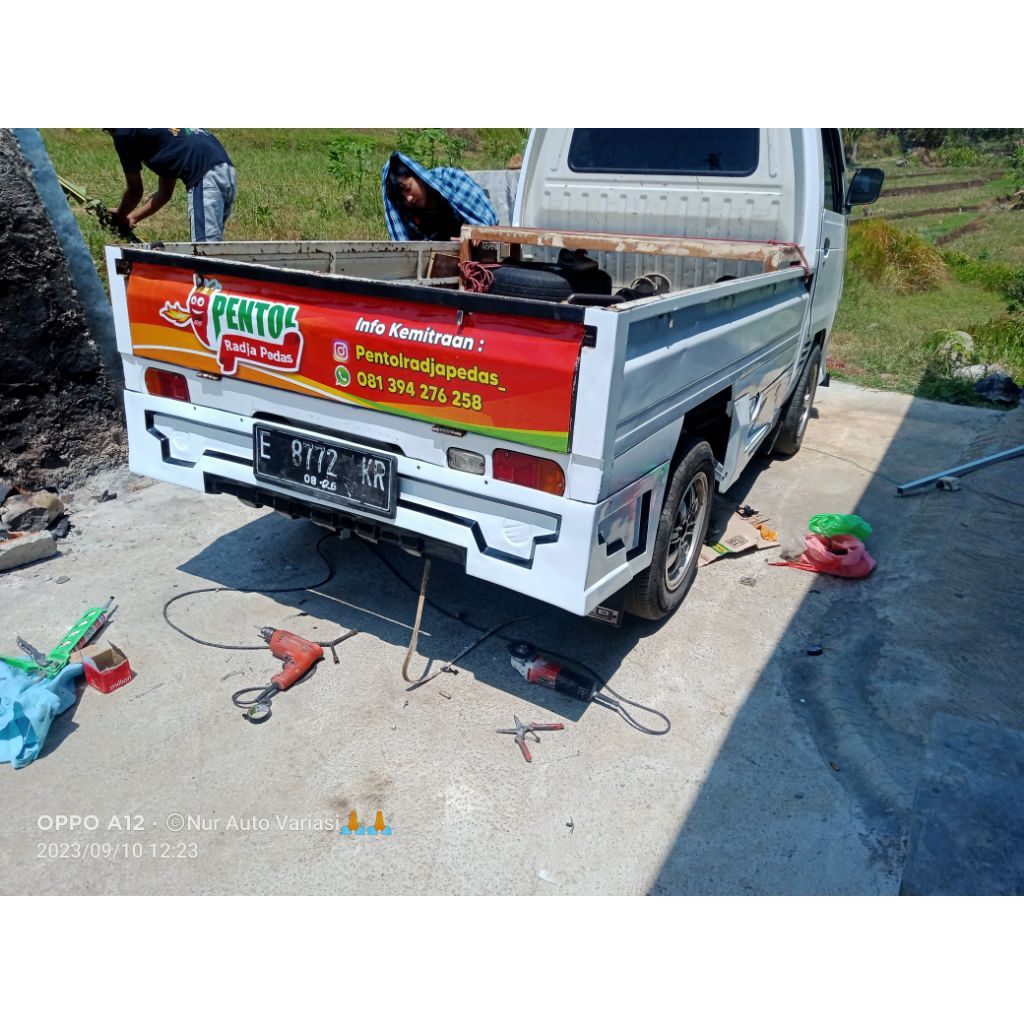 bemper Futura,colt120ss, full set pick up