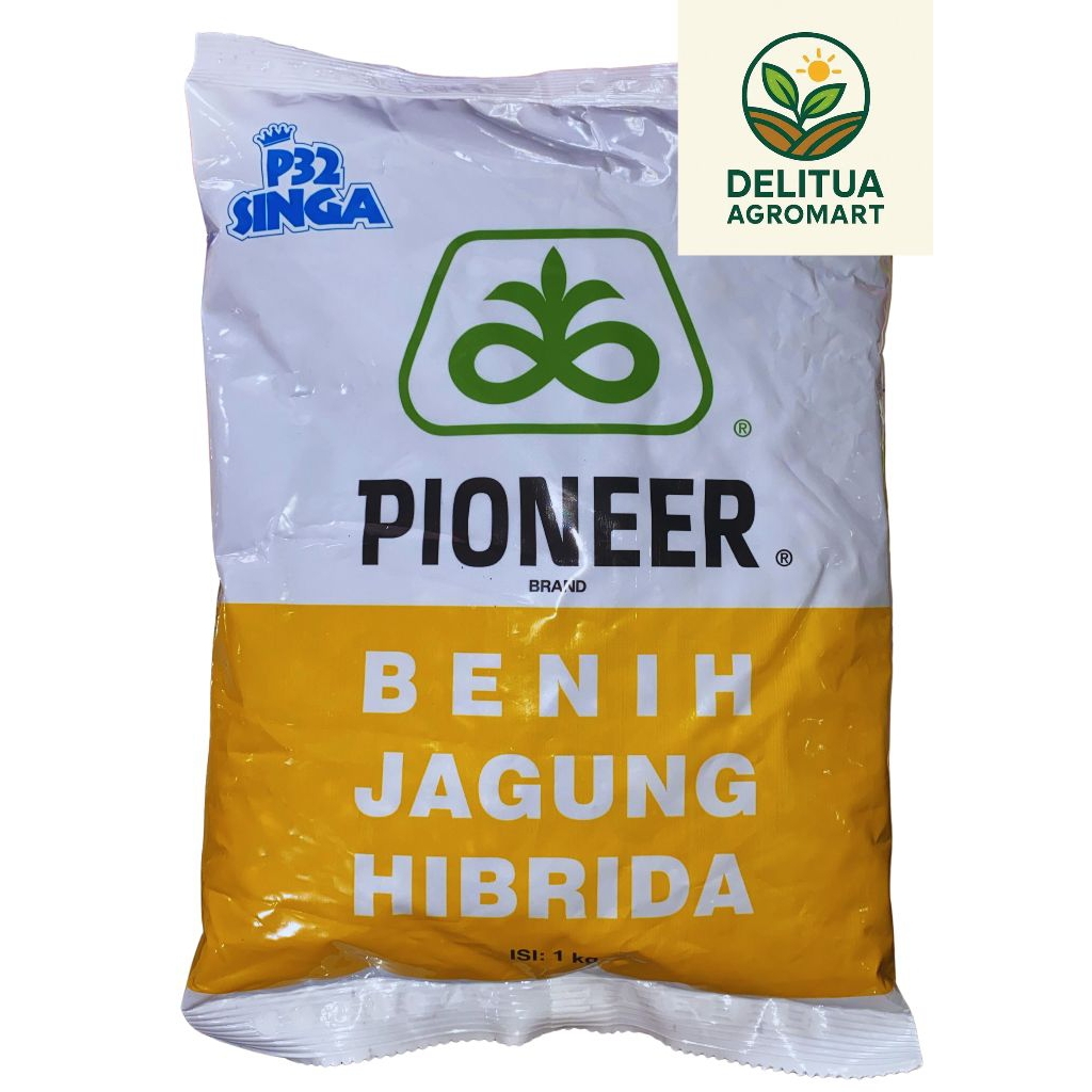 BENIH JAGUNG HIBRIDA PIONEER P32 CAP SINGA 1 KG