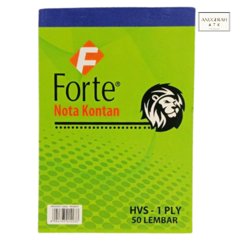 

Buku Nota Kontan Forte Besar 1 Ply