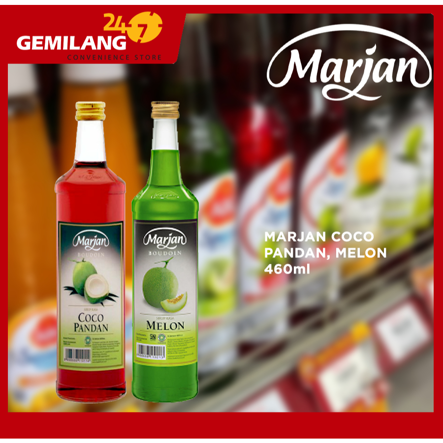 

MARJAN COCOPANDAN, MELON 460ml