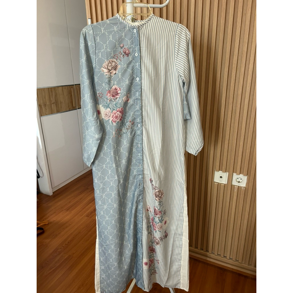 gamis dress vanilla hijab