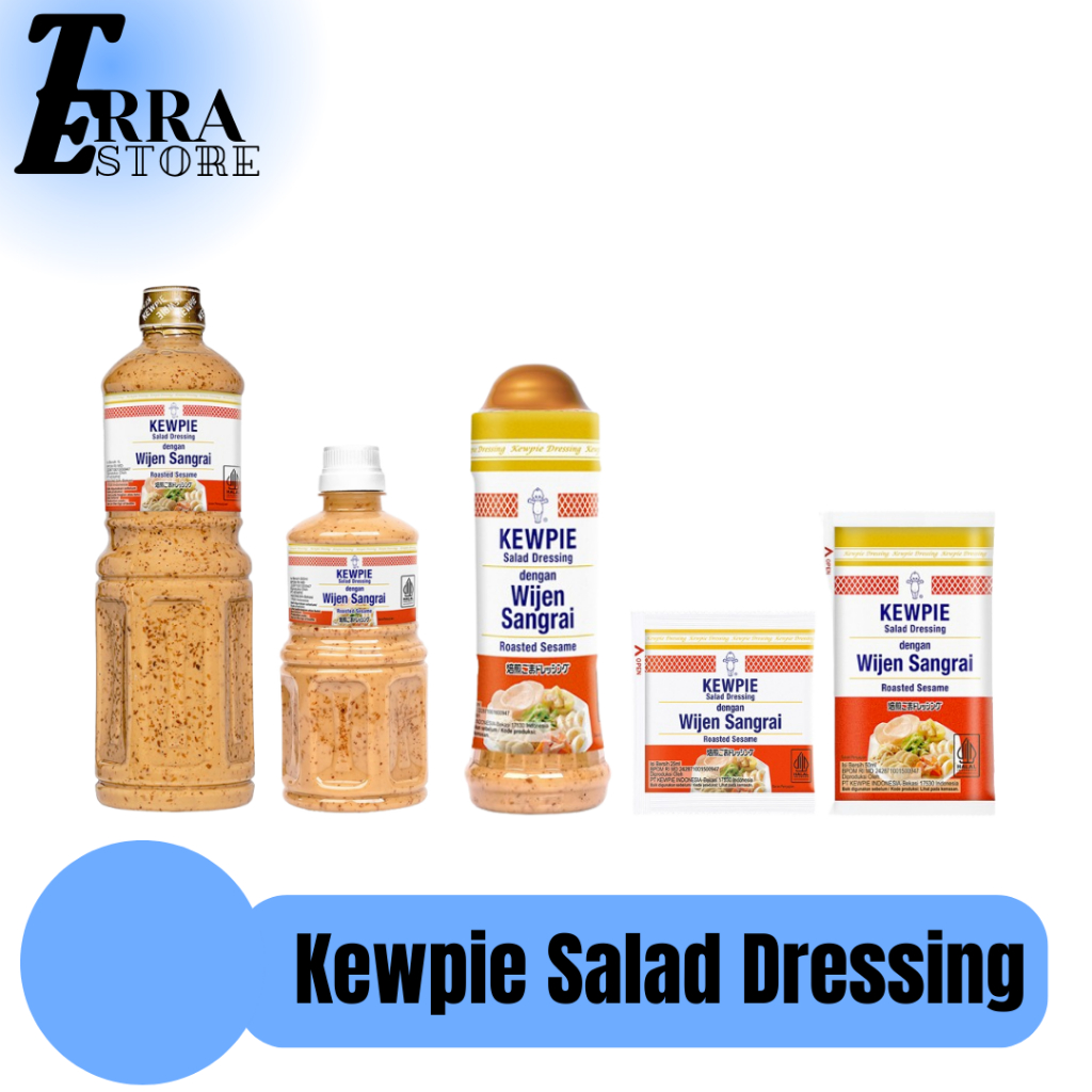

PAKET BUNDLING KEWPIE Wijen Sangrai 25ml / Kewpie Salad Dressing / Salad Dressing