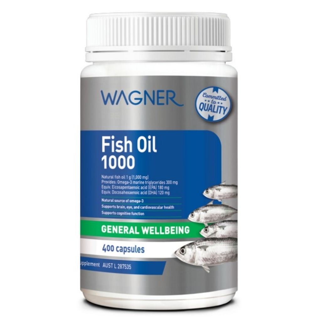 Wagner Fish Oil 1000 400Capsule Grosir.   1