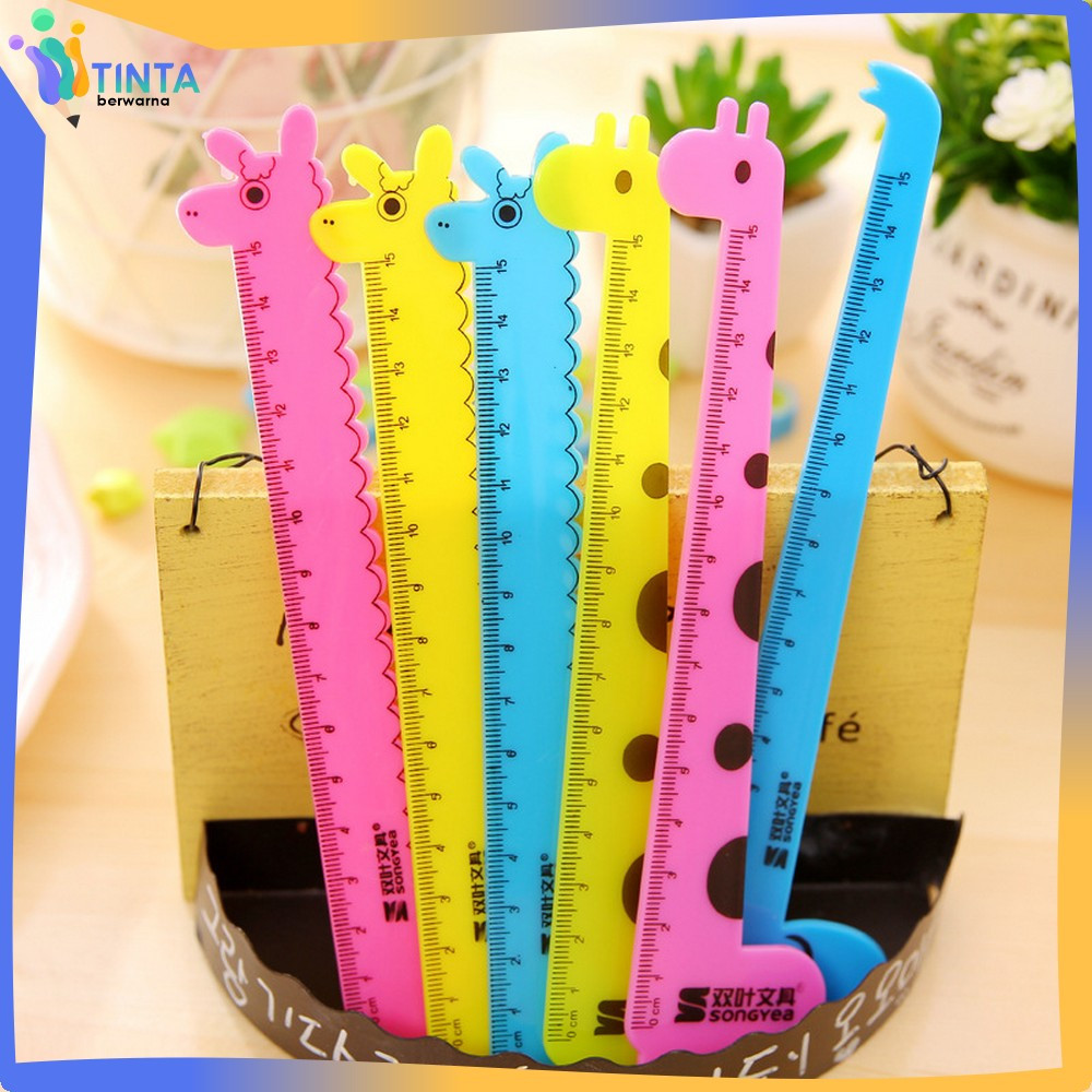 

Penggaris Matematika Plastik 15cm Set Isi 4 Alat Tulis Sekolah Karakter Motif Jerapah / Set Pengaris Garisan 15cm / Ruler Set Tinta Berwarna A66