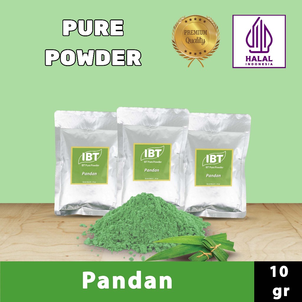 

Pure Pandan Powder Impor Taiwan Bubuk Essence Murni Kualitas Bagus Sachet