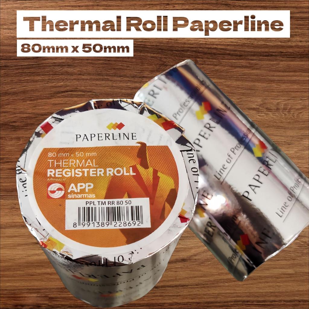 

Thermal Register Roll Paperline 80mm x 50mm