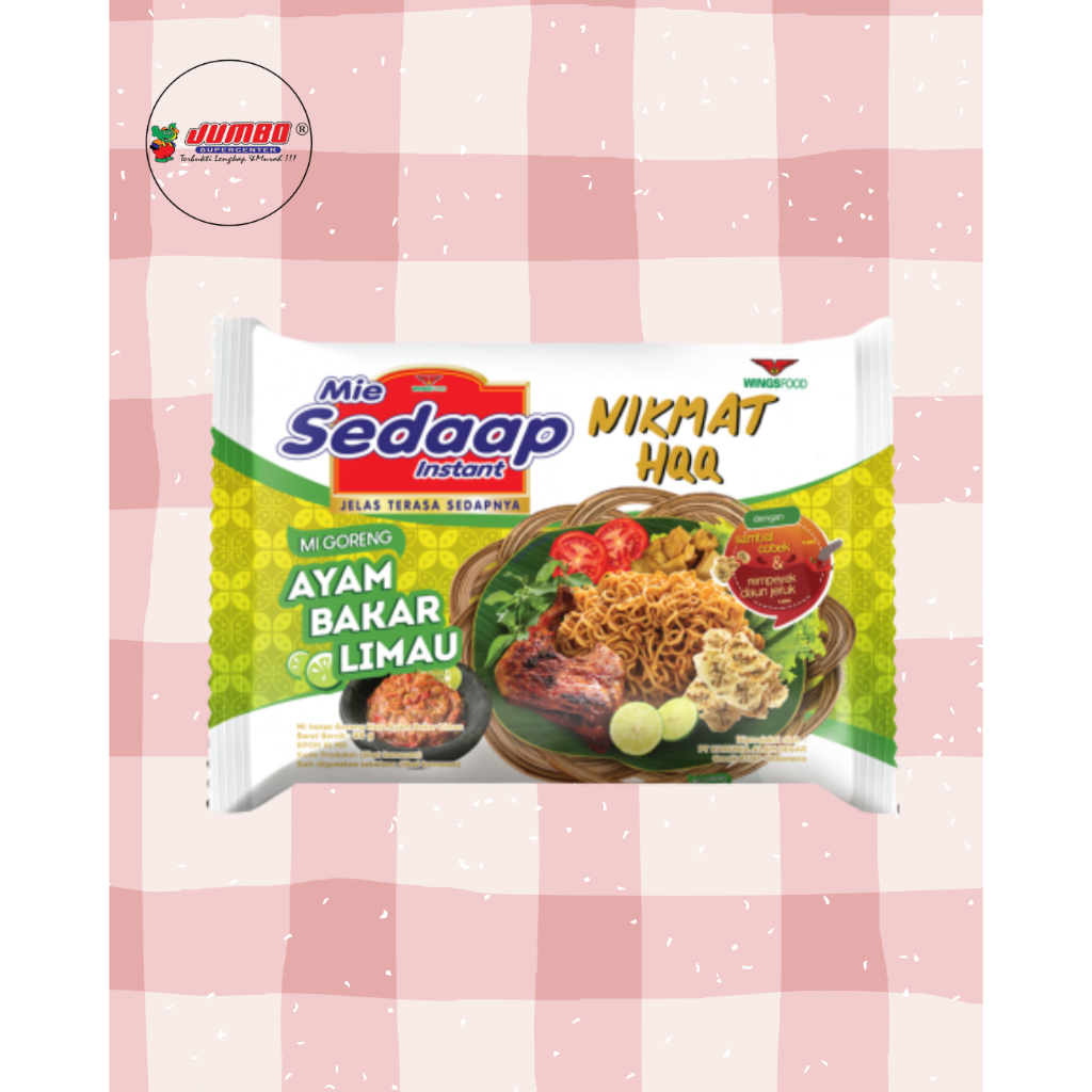 

Sedap Ayam Bakar Limau 89gr/Mie Goreng/Mie Instan