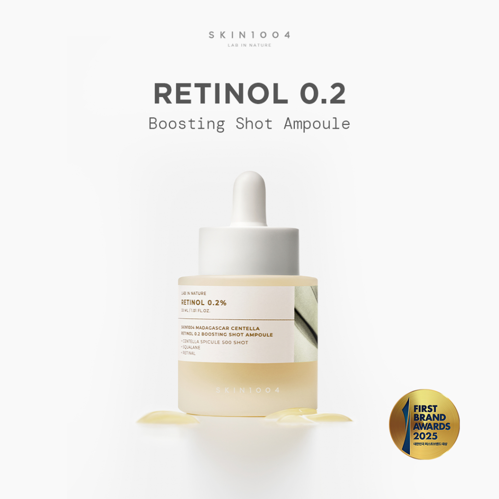 SKIN1004 Madagascar Centella Retinol 0.2 Boosting Shot Ampoule 30ml