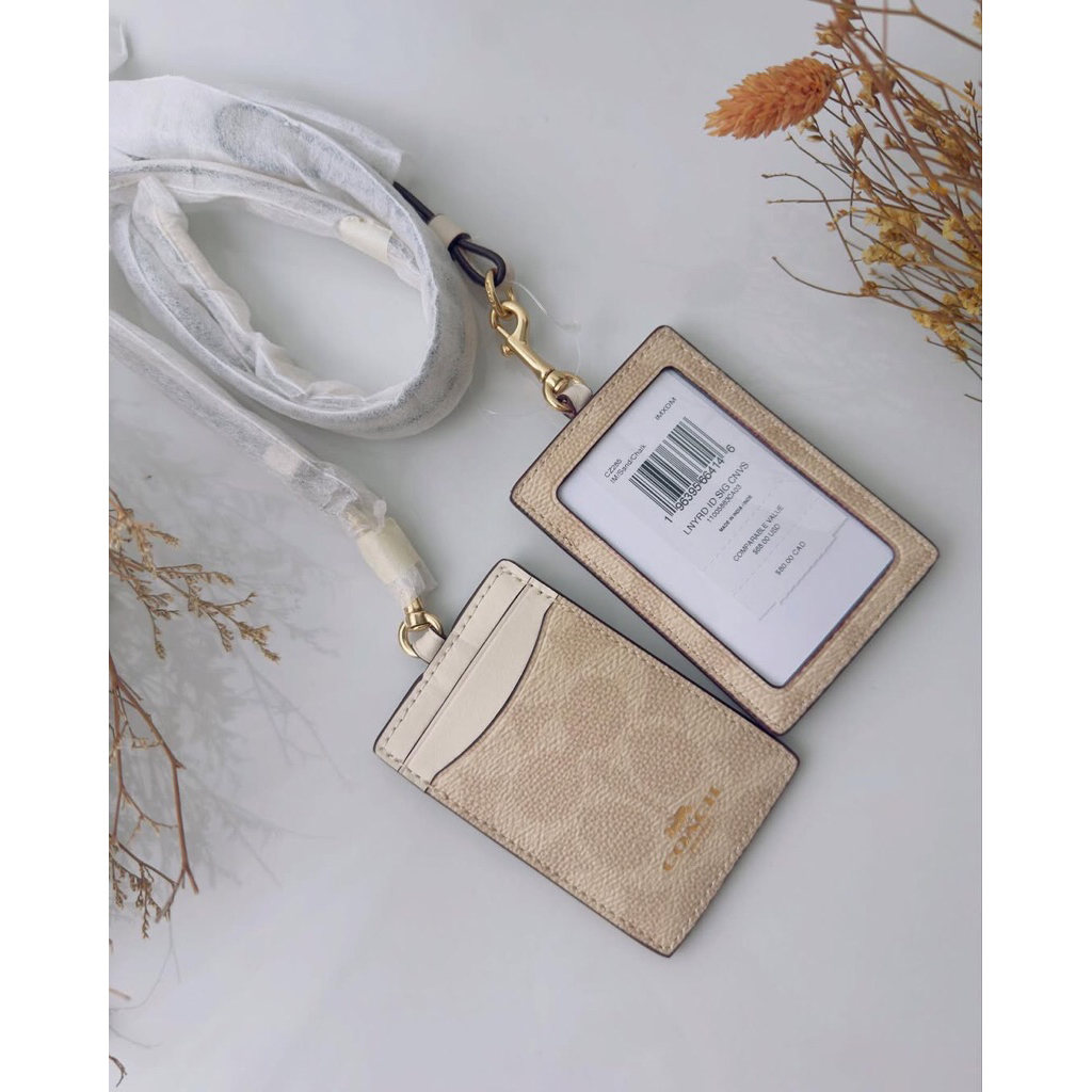 

Signature Canvas ID Lanyard Sand Chalk