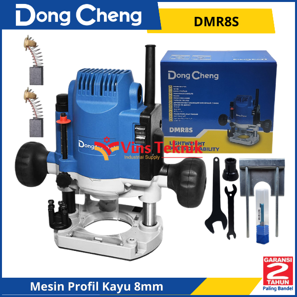 DongCheng DMR8 S Mesin Profil Kayu Besar Wood Router 8MM 900W DMR8S