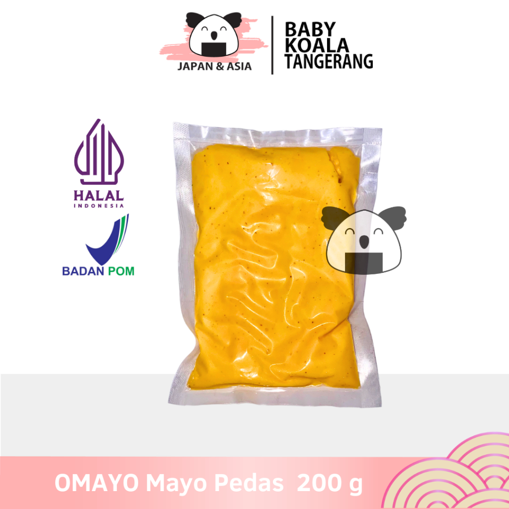 

OMAYO Mayo Pedas 200 g Halal │ Mayonnaise Spicy -BKT