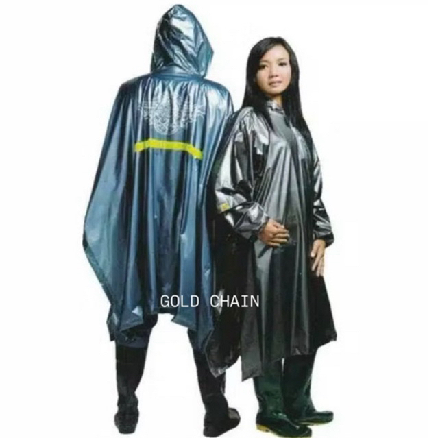 Jas Hujan Ibex Poncho Lengan Triball
