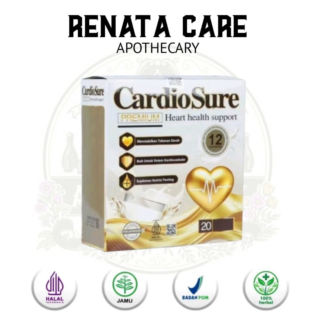 

CARDIOSURE MILK SUSU OBAT HIPERTENSI JANTUNG STRUK KOLESTROL ASAM URAT 100% ORIGINAL
