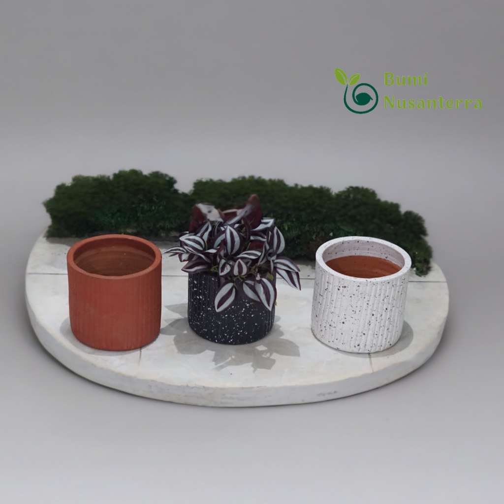 Pot Gerabah Silky 15  Series | D15 T17 | Pot Gerabah Tanah Liat | Bumi Nusanterra