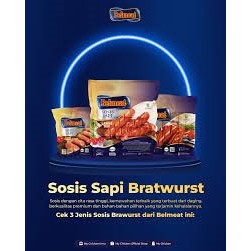 

Belmeat Sosis Bratwurst 500gr