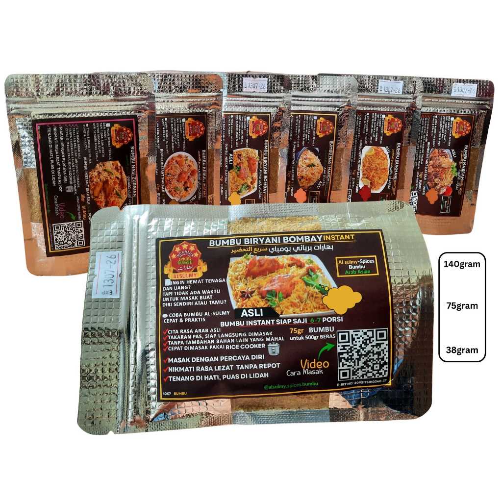 

Bumbu Biryani Instant 250g - 1kg