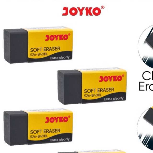 

Penghapus Joyko / Eraser 526-B40BLHitam