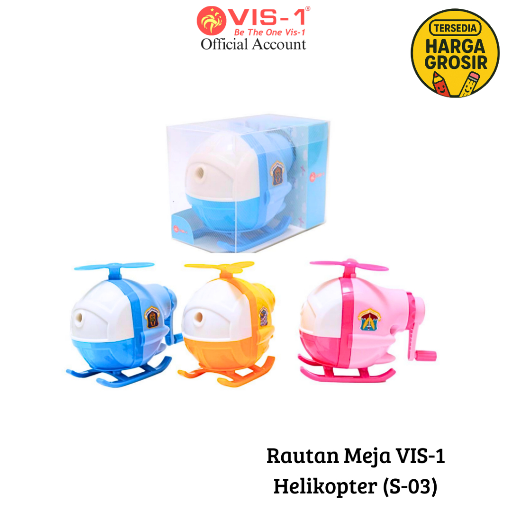 

VIS-1 Rautan Meja Helicopter S-03 / Rautan Meja / Orotan / Rautan Duduk / Orotan Putar