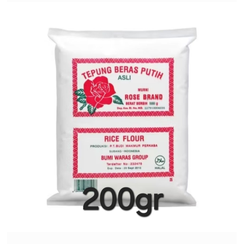 

(TMD3) 200GR Rose Brand Tepung Beras dan Tepung Tapioka
