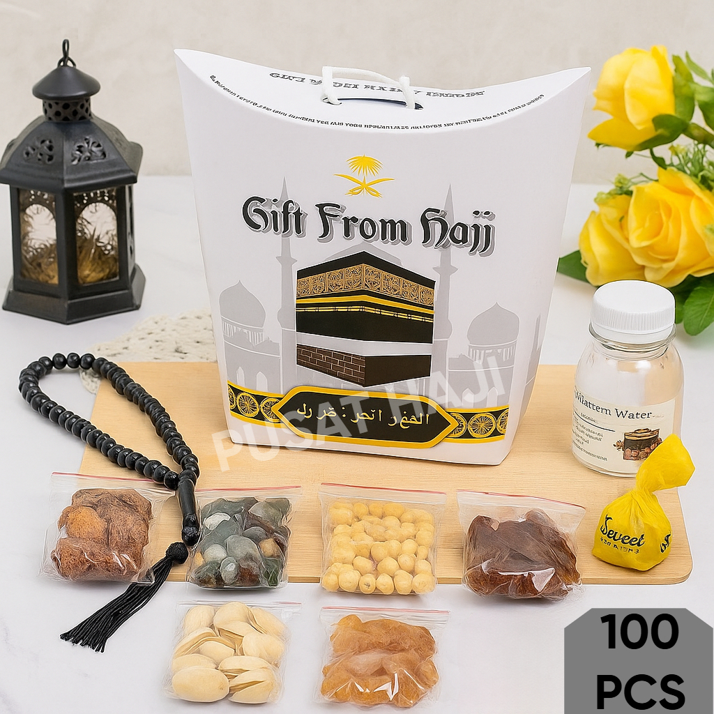 

Paket Oleh-Oleh Haji dan Umroh paket dus teng-teng 100PCS