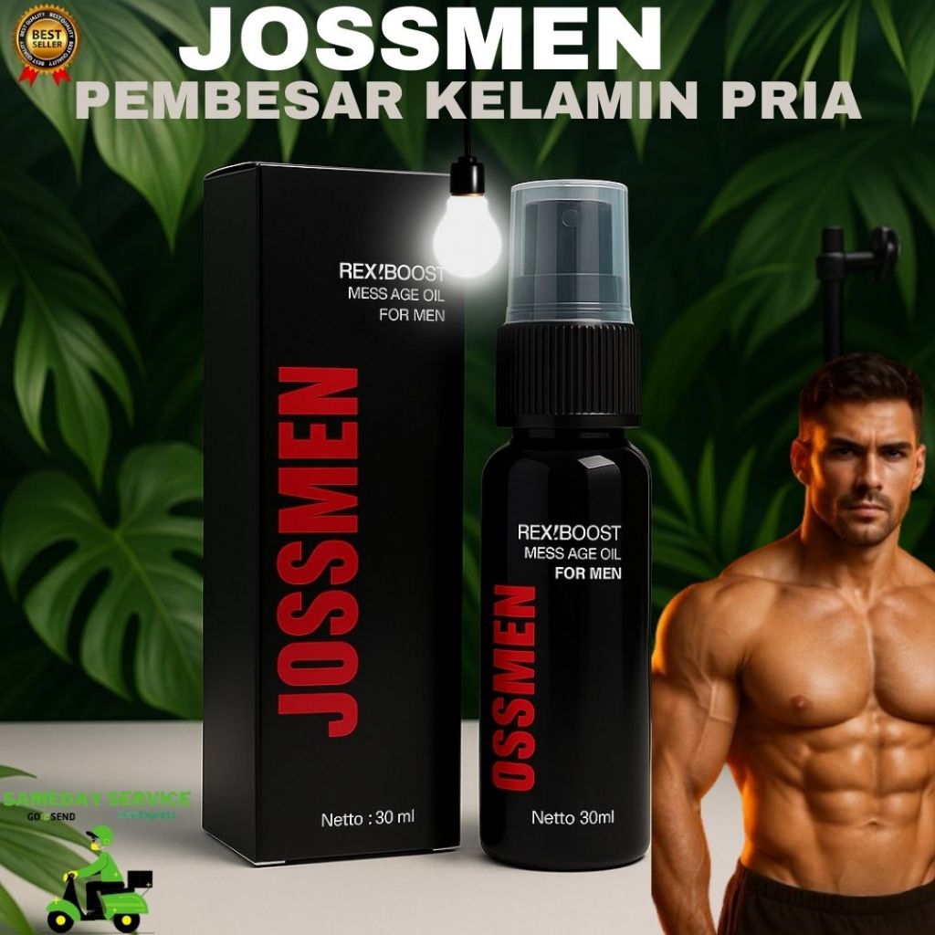 Minyak Oles Pria Terbaik (JOSSMEN) Herbal Oles Tahan Lama Pria Tidak Kebas  Bat Kuat Dan Tahan Lama 