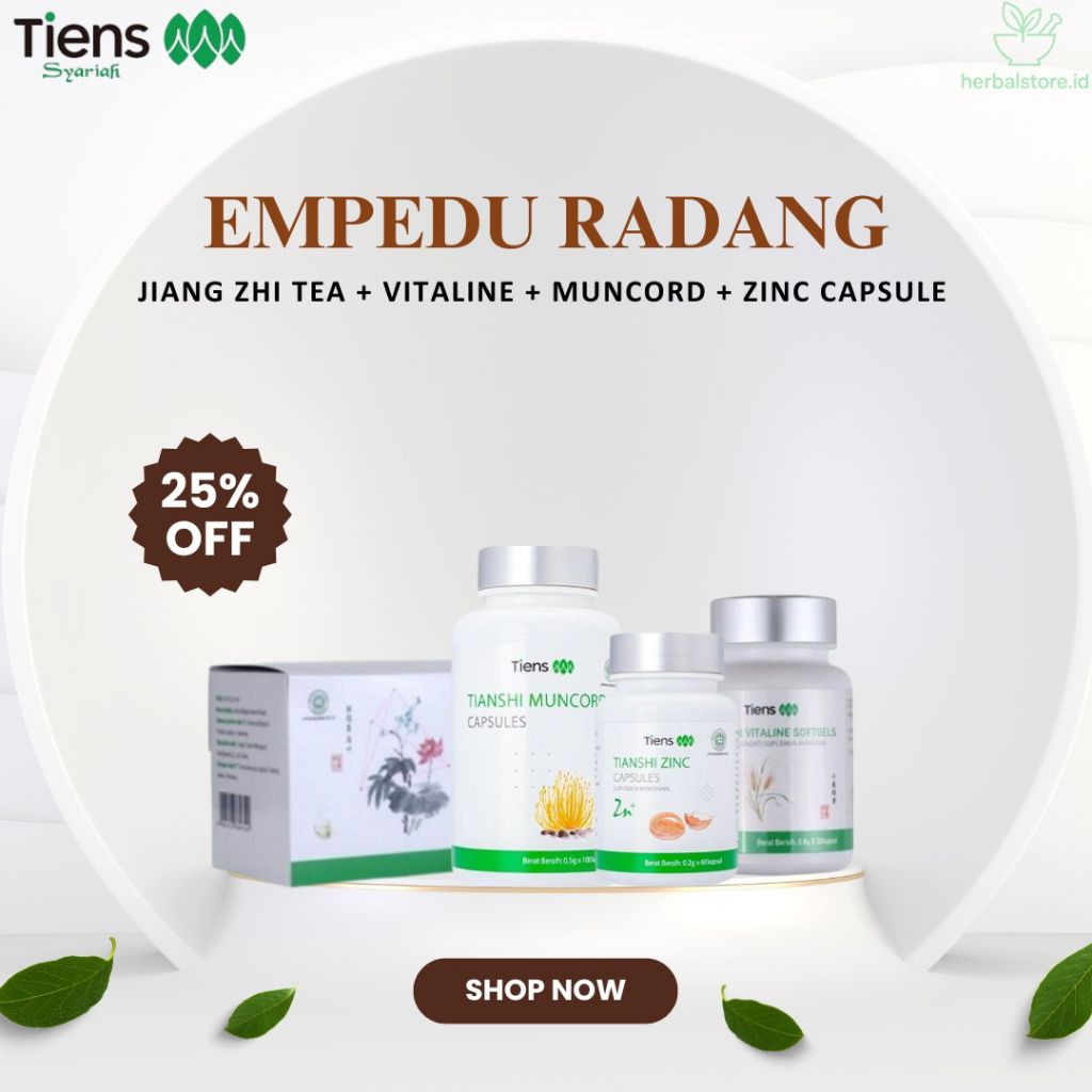 

Herbal China TCM - Paket Tiens Untuk Empedu Radang