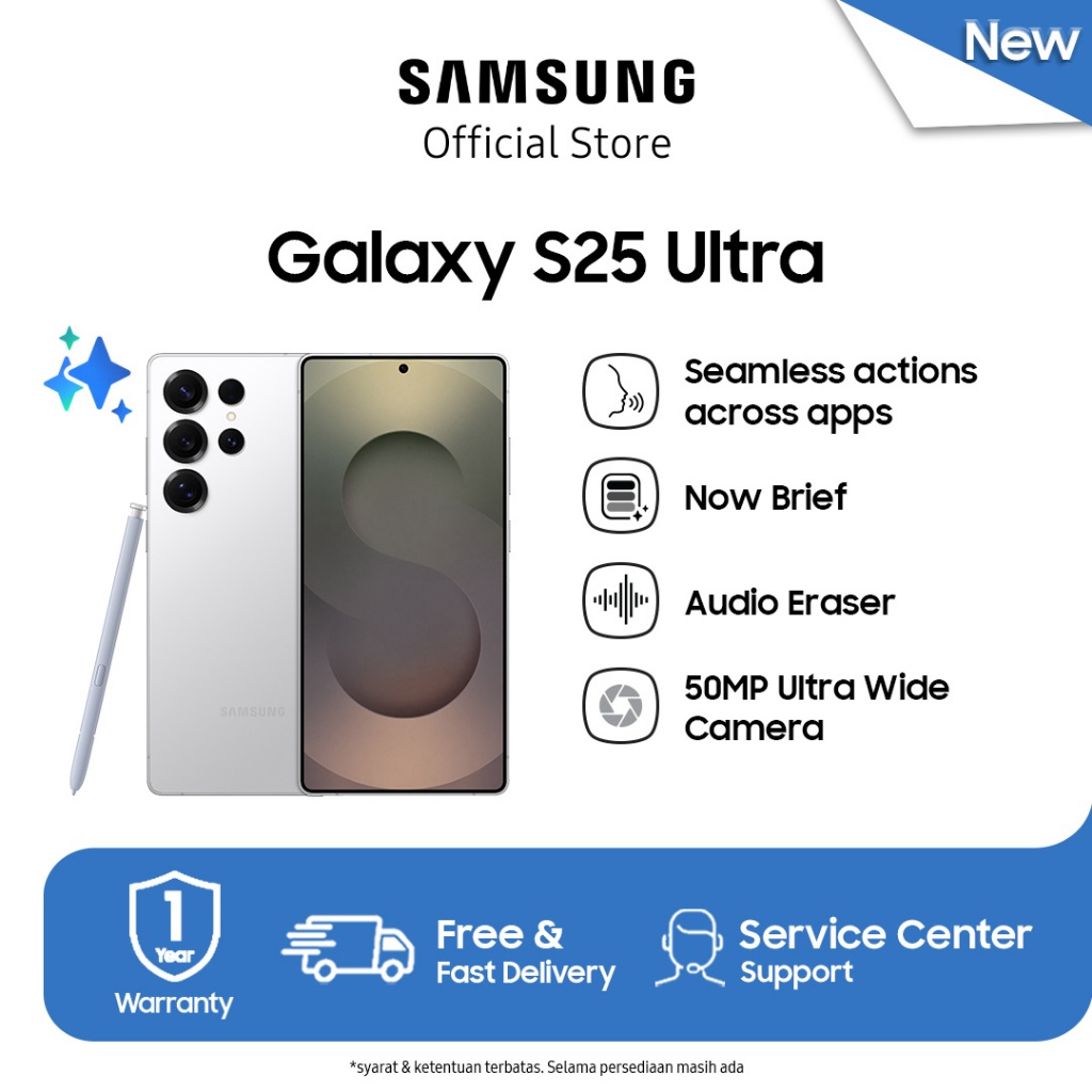 Samsung Galaxy S25 Ultra 12/512GB - Titanium Whitesilver, Hp AI, Galaxy AI